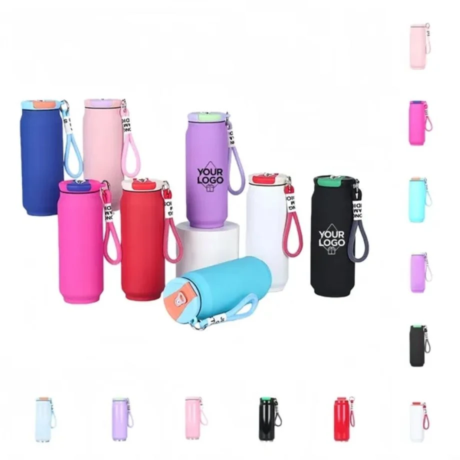 17oz Portable Insulated Can Shaped Water Bottle 1