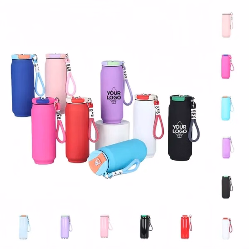 17oz Portable Insulated Can Shaped Water Bottle