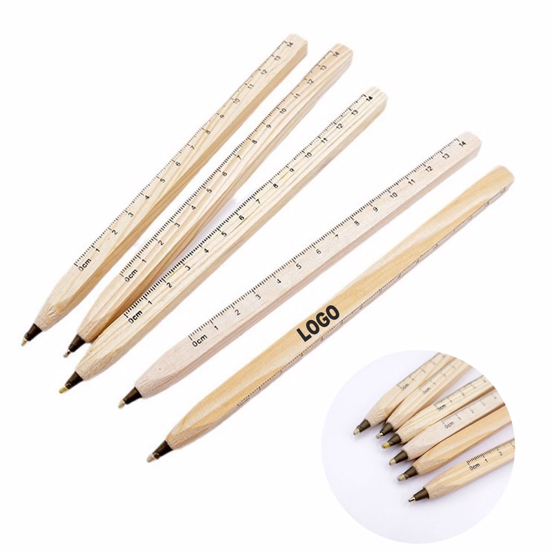 Biodegradable Wooden Scale Ballpoint Pen