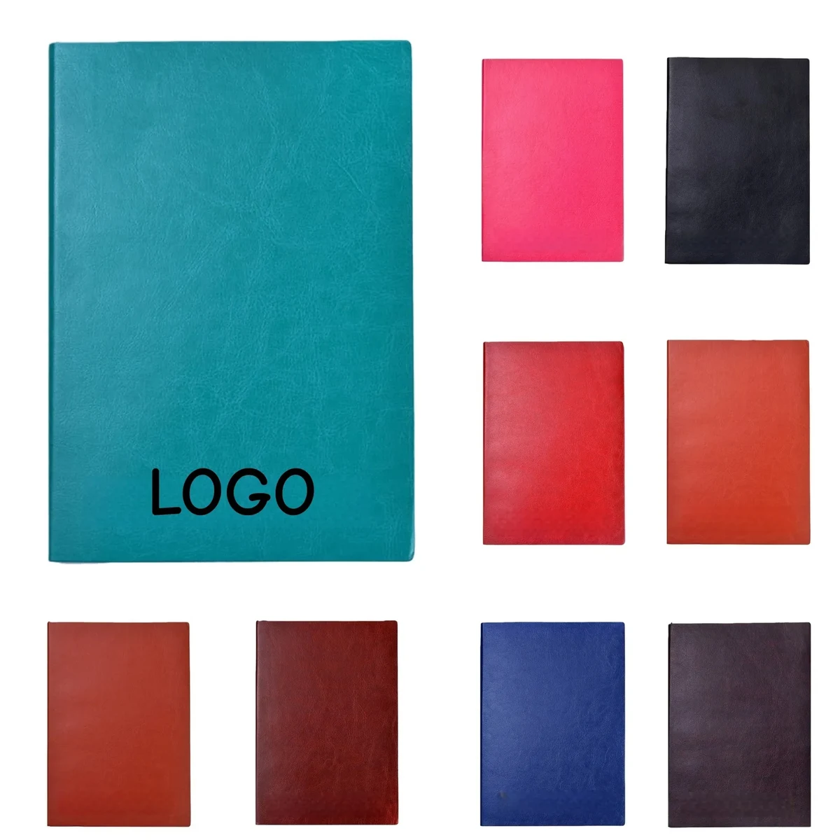 PU Leather Business Notebook Journal Custom Logo 1