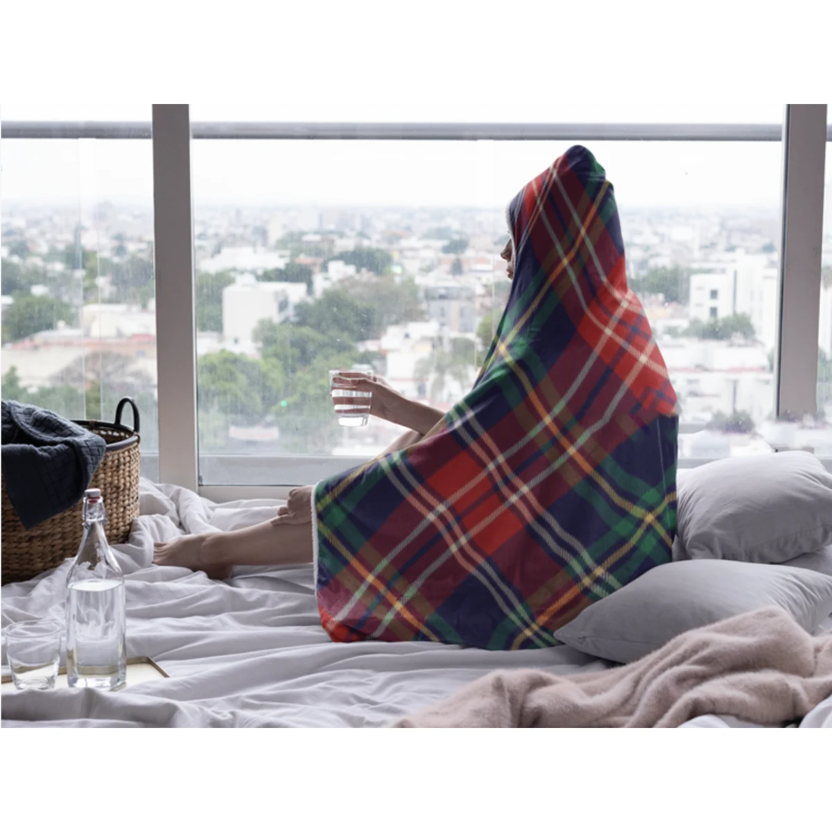 Plush Cozy Cape- Large 1