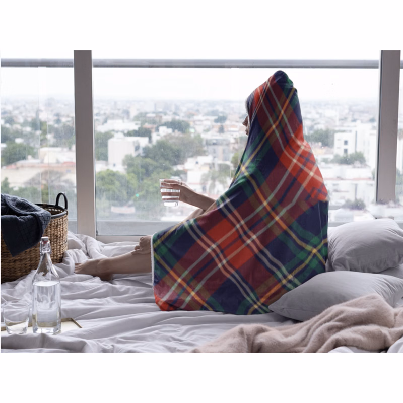 Plush Cozy Cape- Large