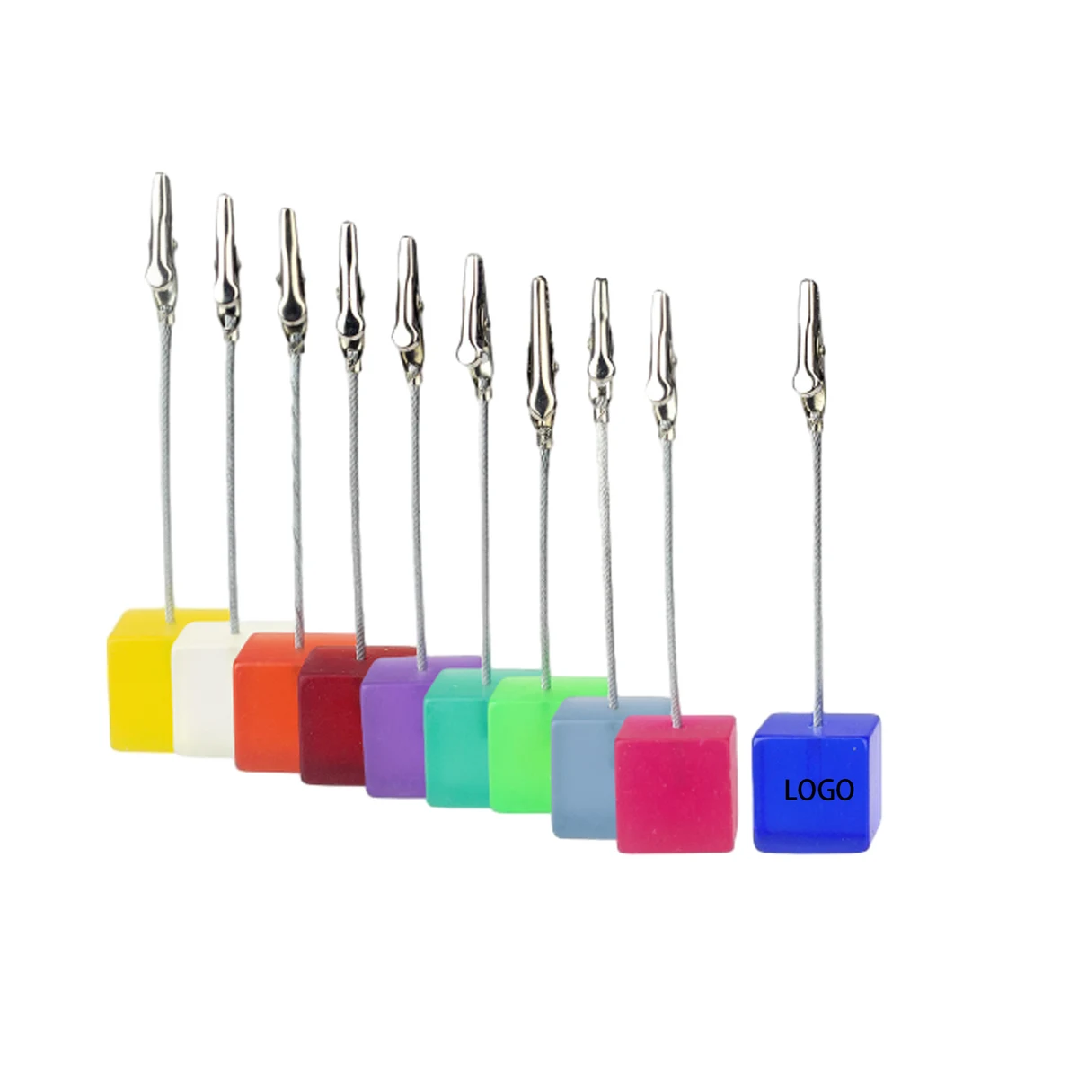 Multi-color Square Photo Holder 1
