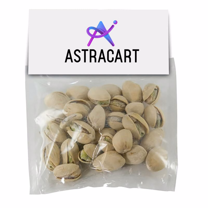 Candy Bag With Header Card (Large) - Pistachios