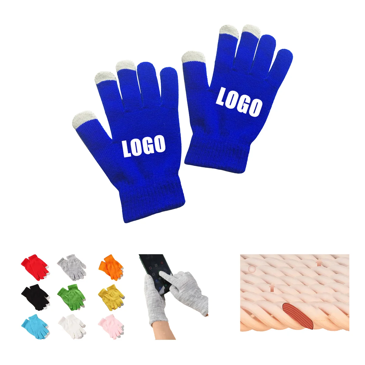 MOQ 50 pcs Touch Screen Gloves 1