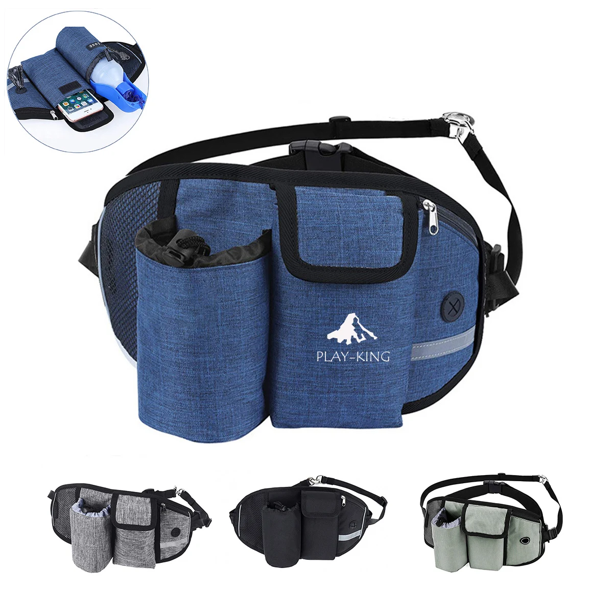 Sports Walking Dog Waist Bag 1