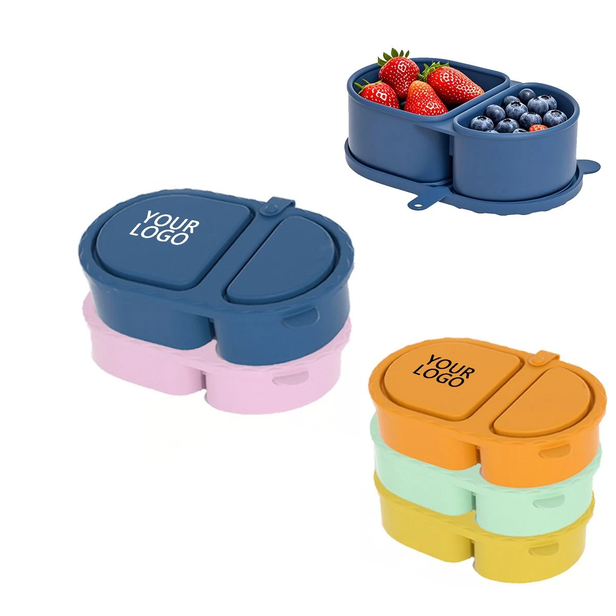 Silicone Bento Lunch Box 1