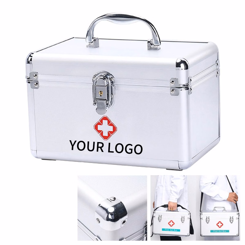 Aluminum Emergency Medicine Kit With Lock