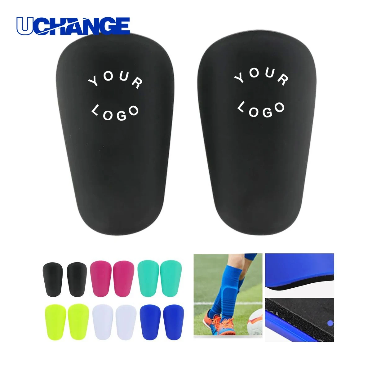 EVA Foam Shin Pads Gear for Indoor or Outdoor Sports 1