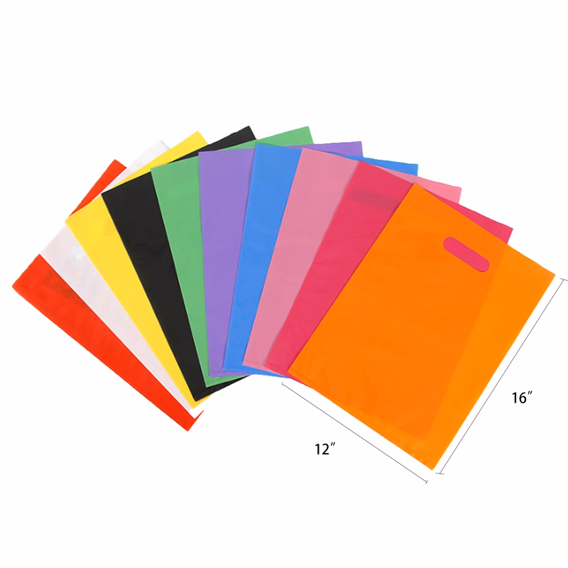 Shopping Pe Flat Pockets Clothing Handbags