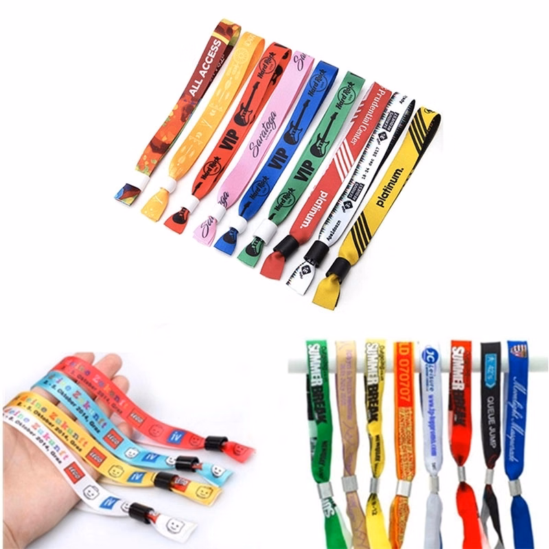 Locking Closure Bracelet Wristbands
