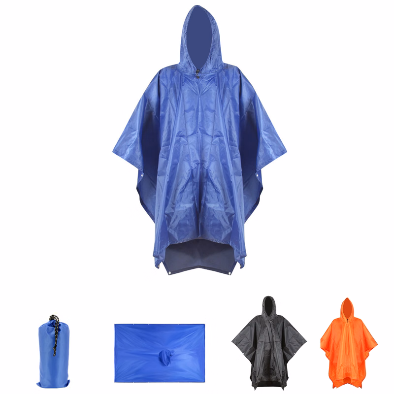 3-In-1 Reusable Rain Poncho