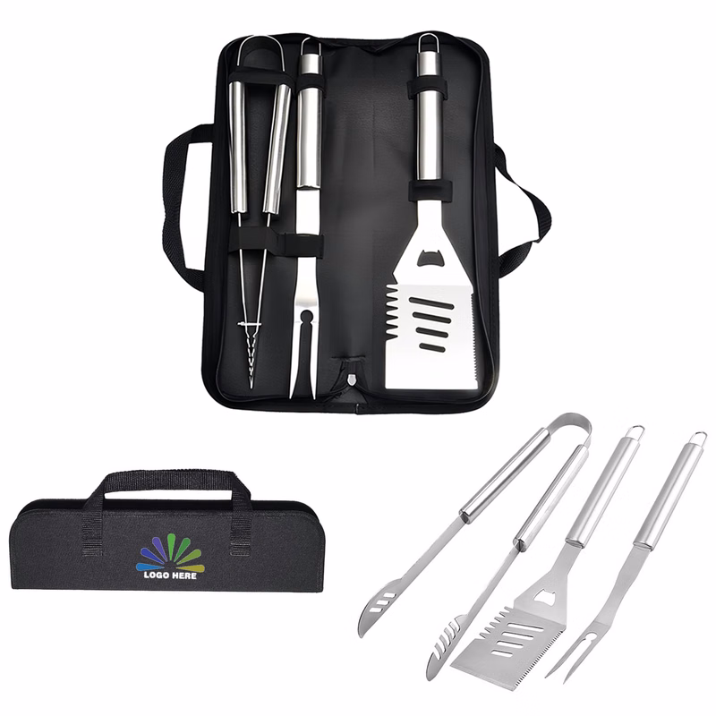 Multi-Purpose Grill Tools 3-Piece Set