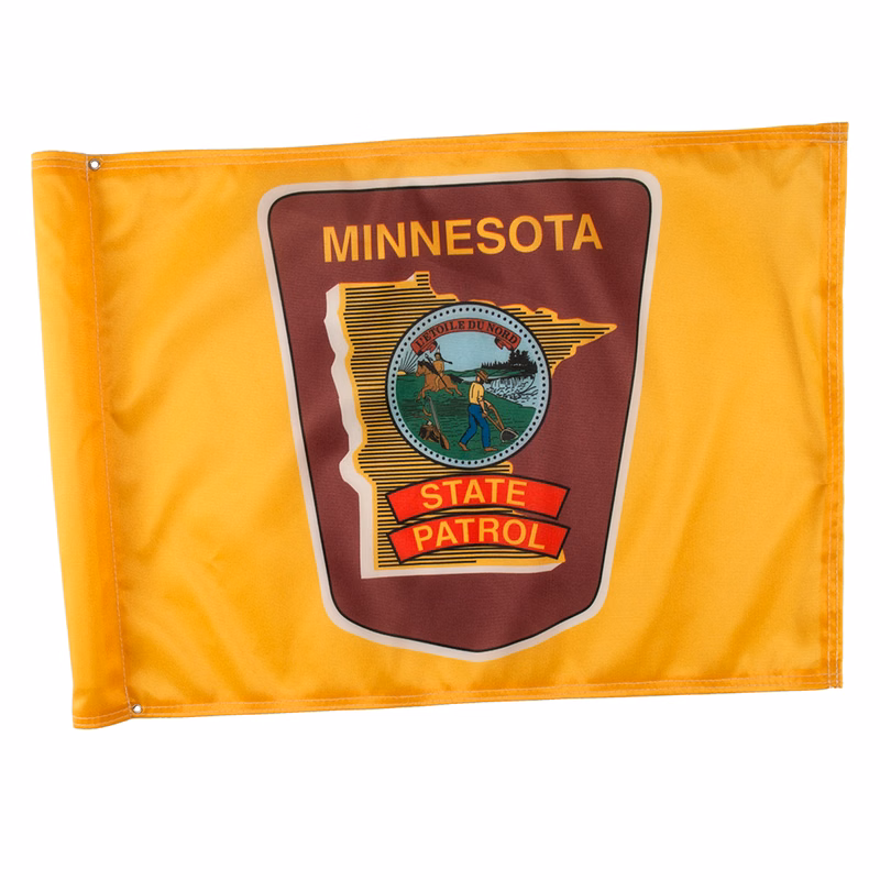 14" x 20" Full Color Golf Flag, 2 ply