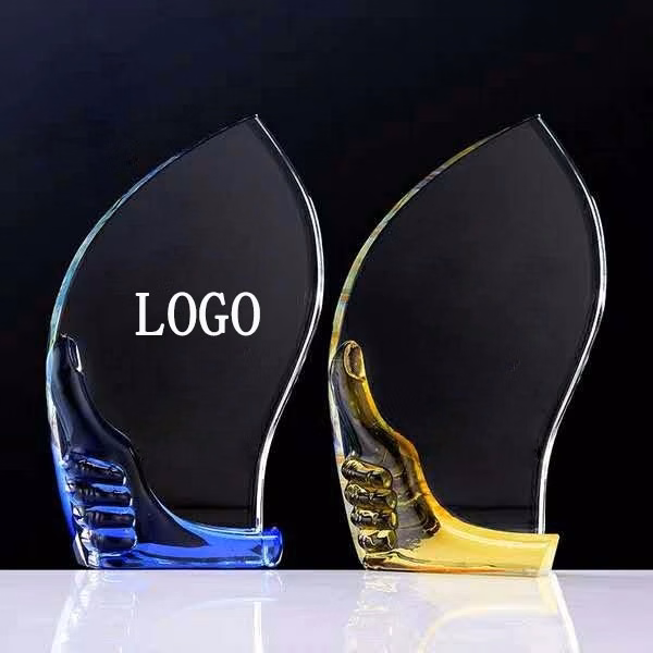 Crystal Award Trophy
