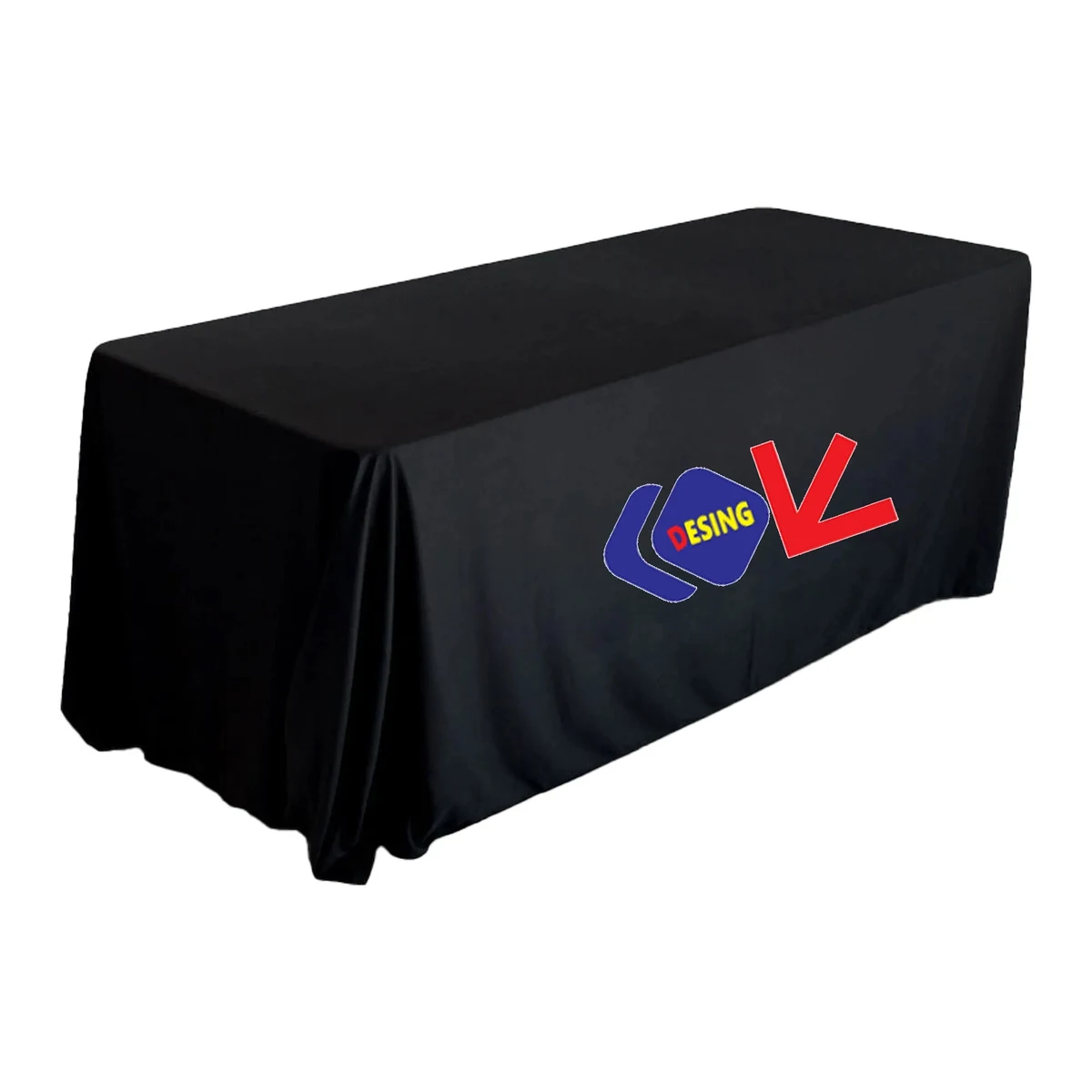 6feet Polyester Rectangular Table Cloth 1