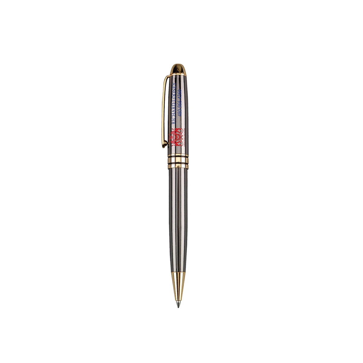 Heavy Brass Ballpoint Twist Metal Pen 1