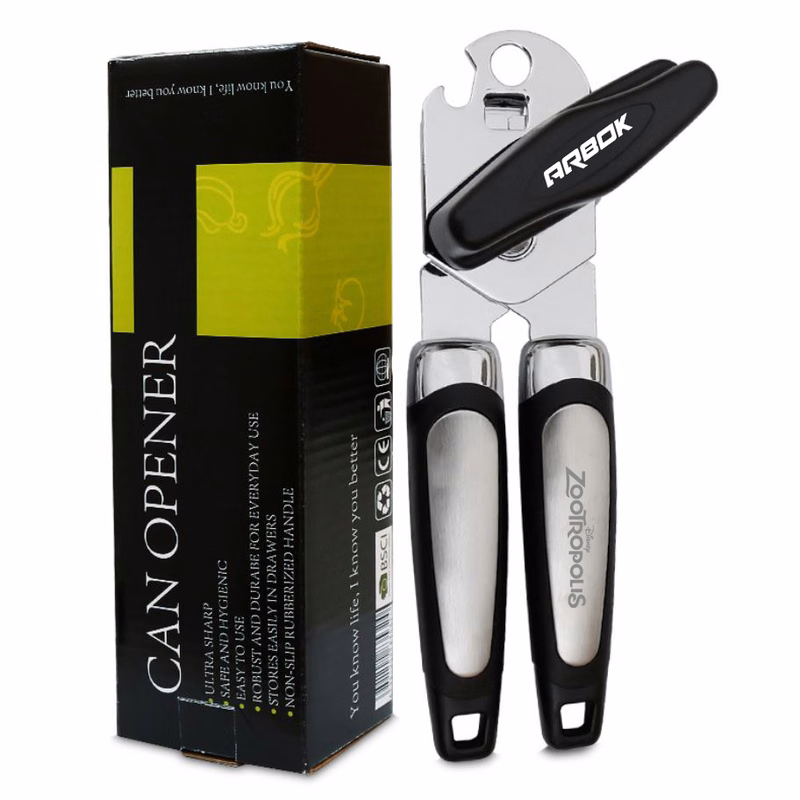 ComfyGrip Heavy Duty Can Opener Double as Bottle Opener