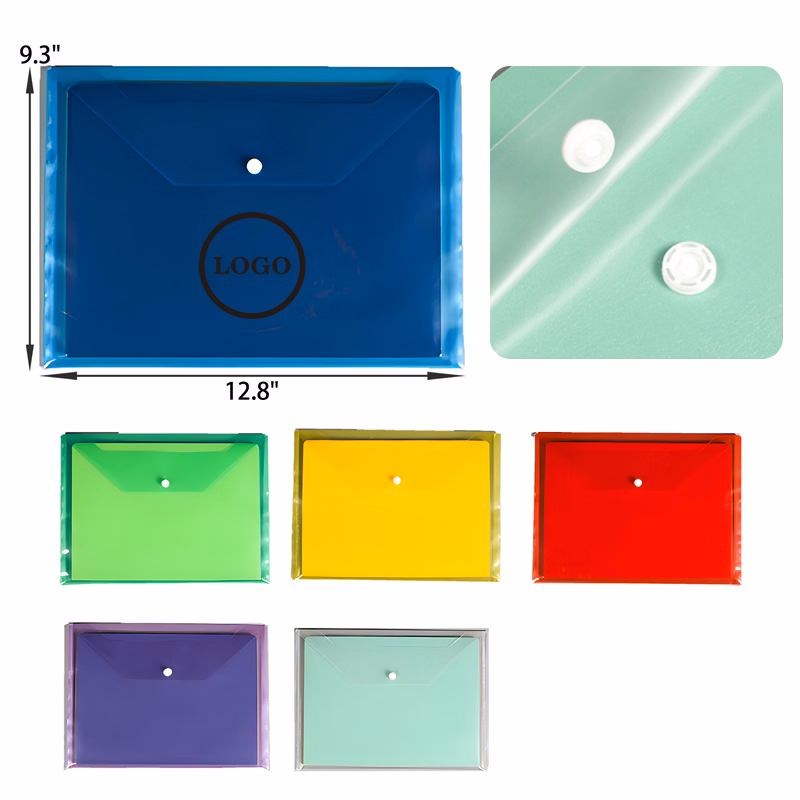 Versatile A4 Transparent Folder Document Bag