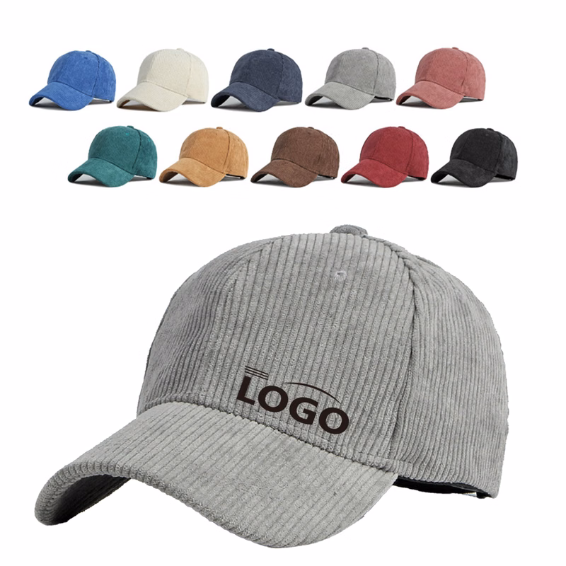 Colored Corduroy Baseball Cap