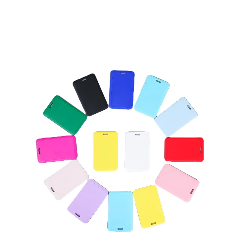 Sliding Plastic ID Card Holder 1