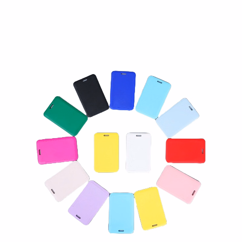 Sliding Plastic ID Card Holder
