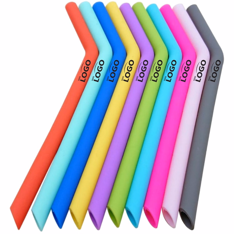 Custom Reusable Silicone Drinking Straw