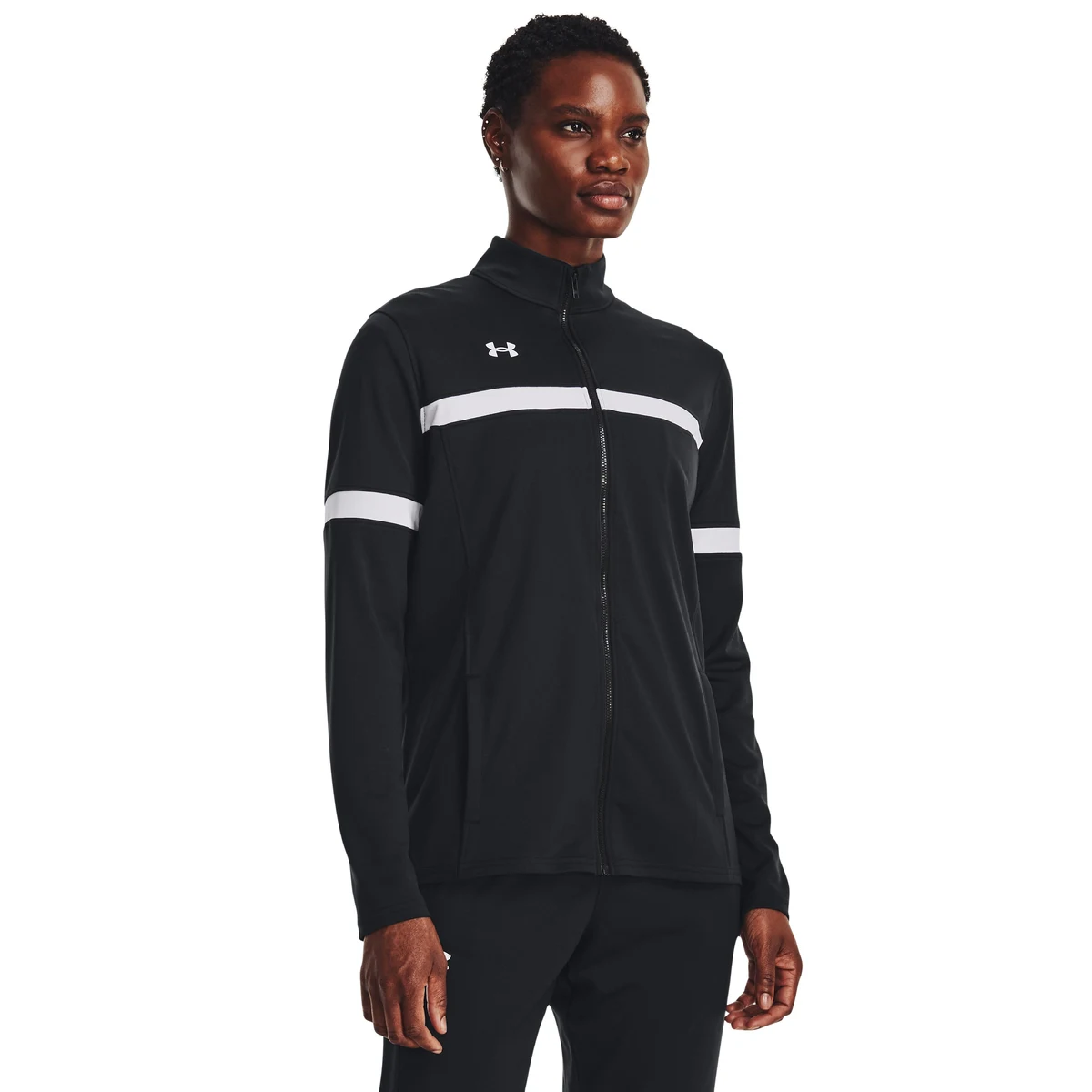 UA Knit Warm Up Team Women's Full-Zip 1