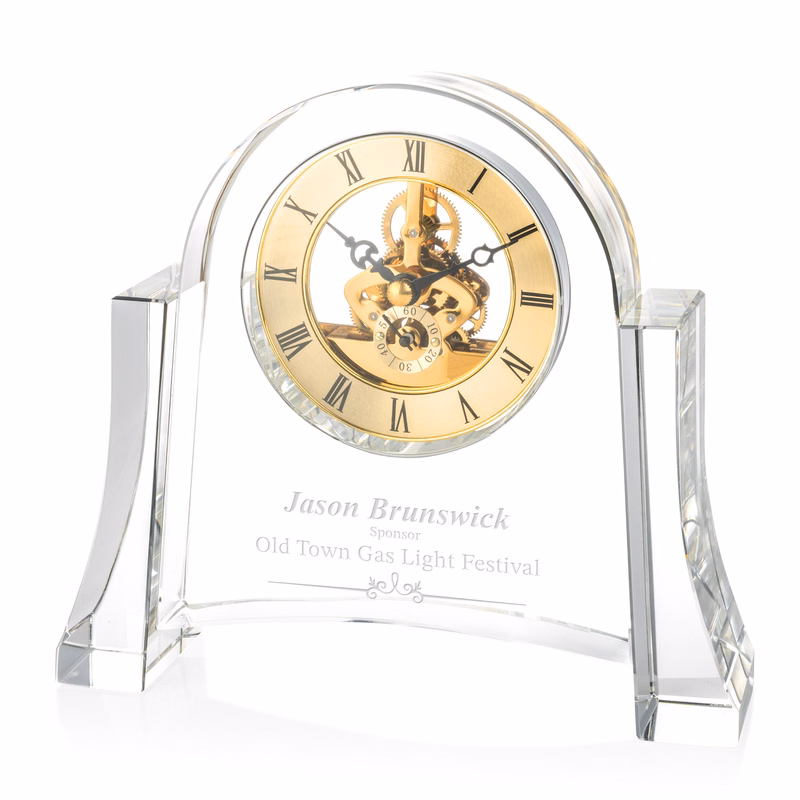 Sulfolk Clock - Gold