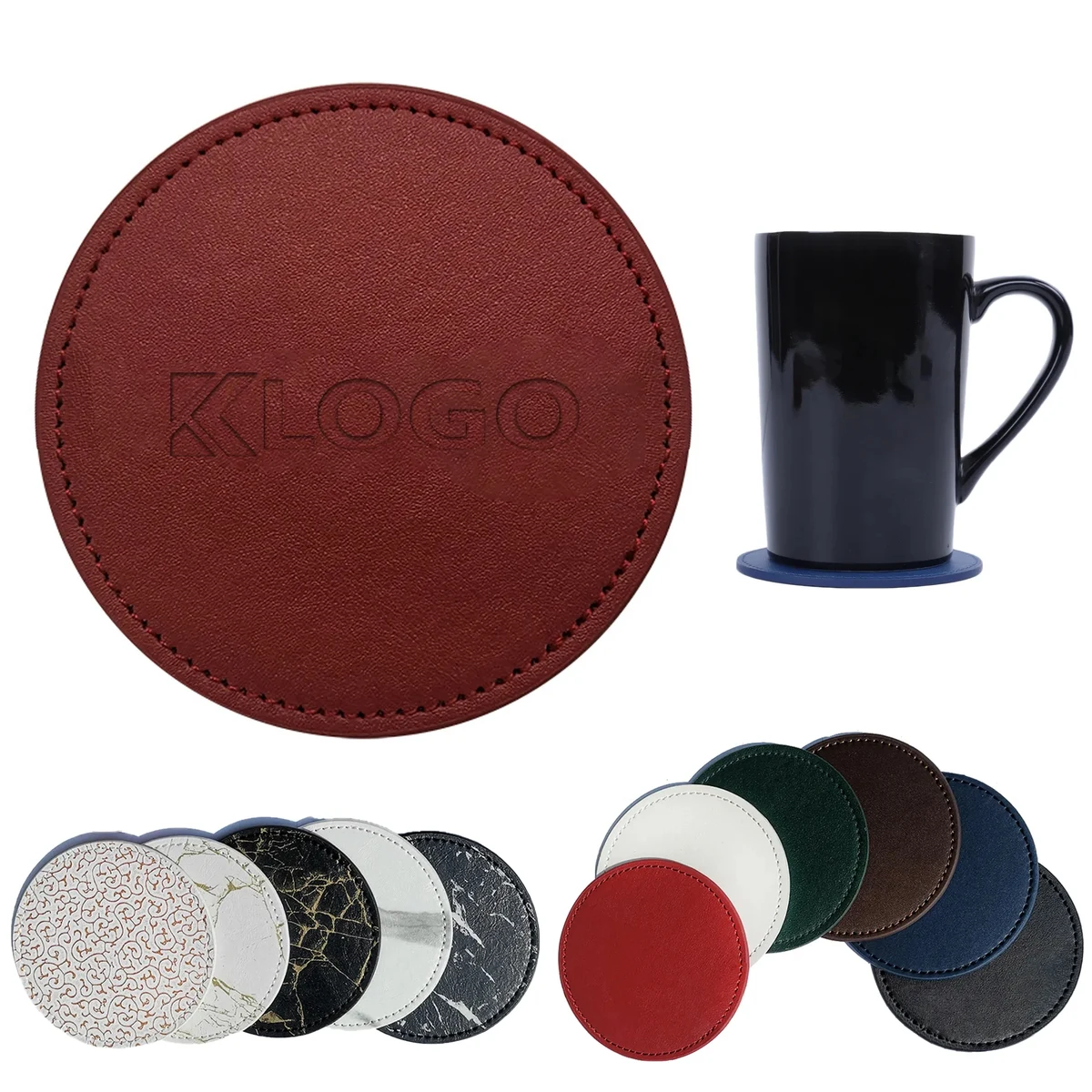 PU Absorbent Marbling Coaster 1