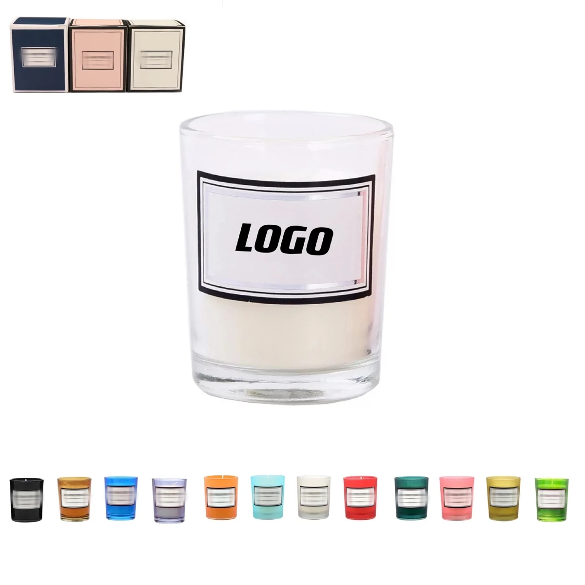 MOQ 10 pcs 1.67 Ounce Small Scented Candle 1