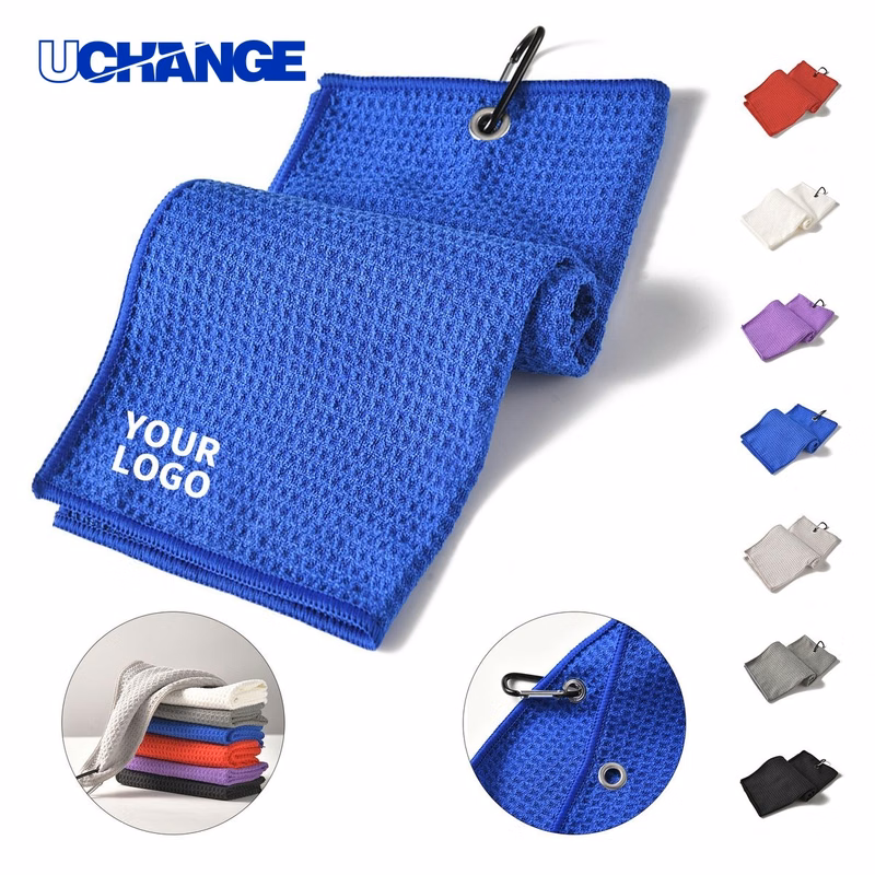 Microfiber Golf Towel with Carabiner