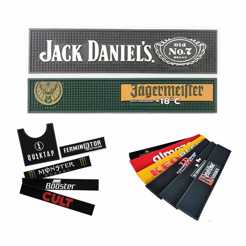 PVC Bar Drip Mat-20"x 3.5"*1/2"
