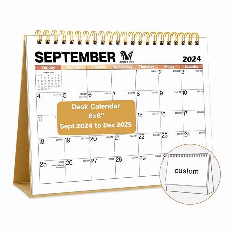 Full Custom 2024 Desk Calendar