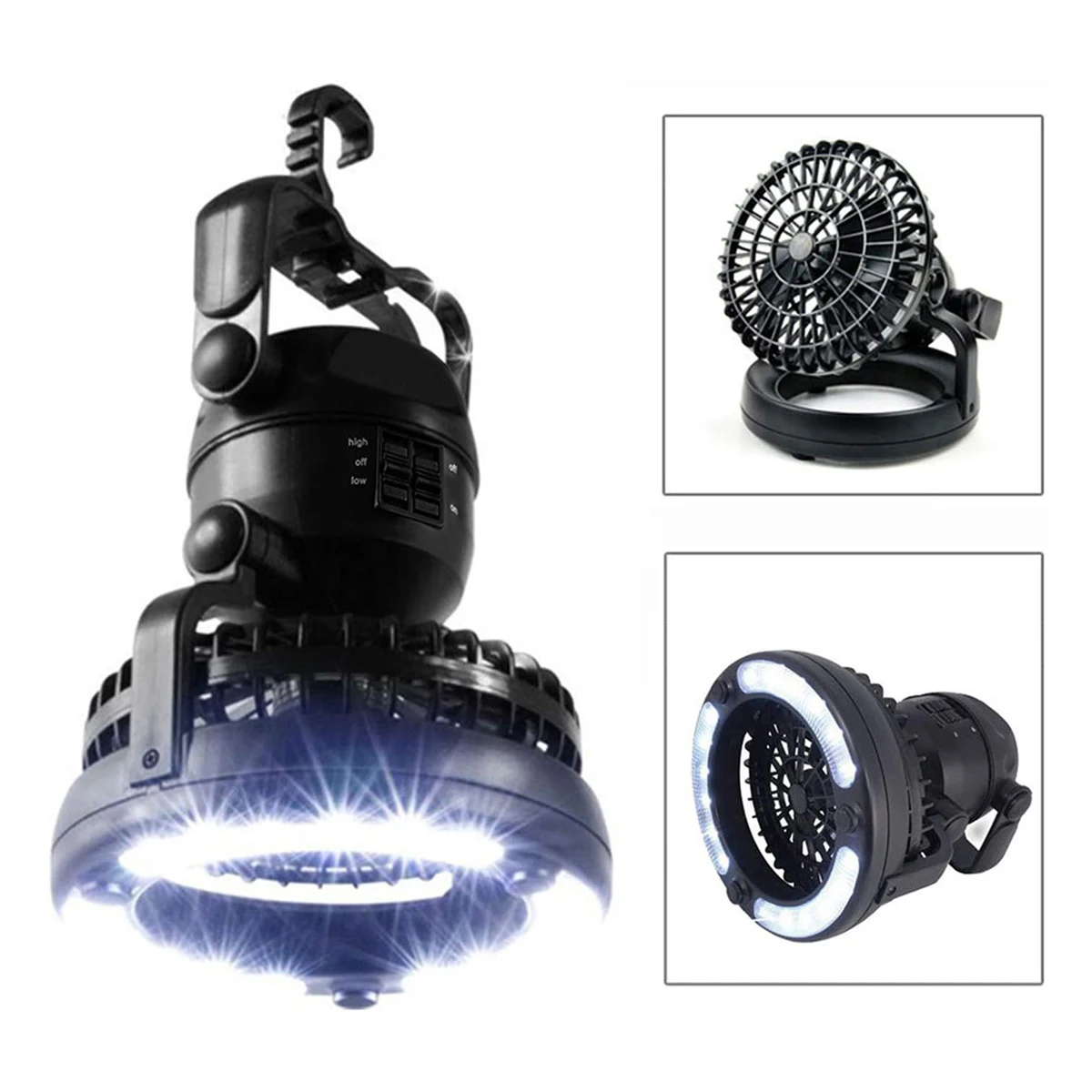 Camping Fan with Lantern 1