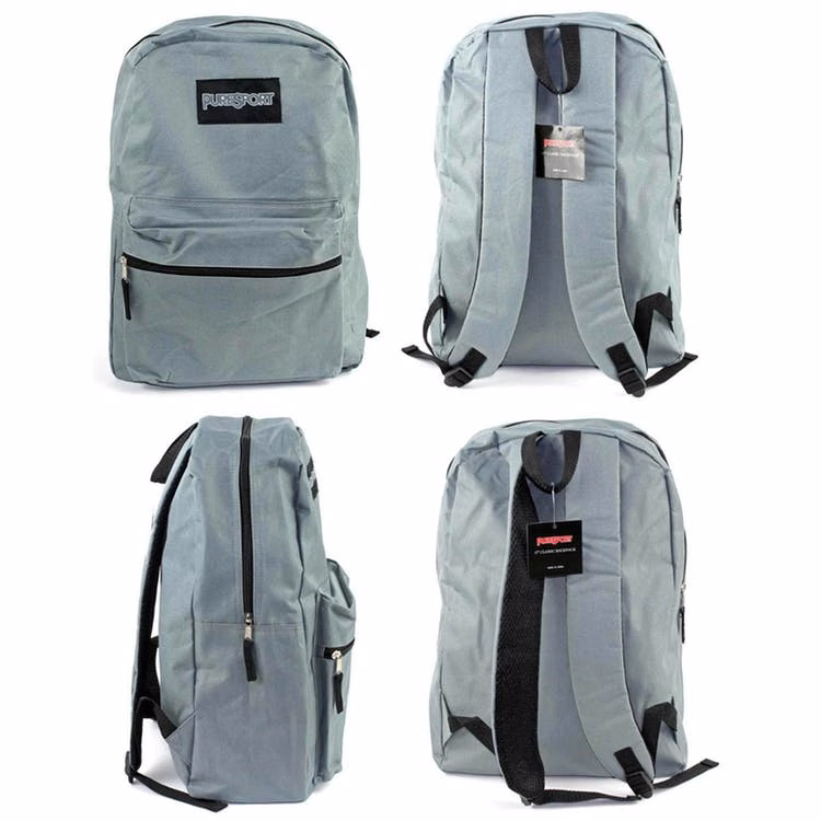 Classic Backpacks - Gray 17"