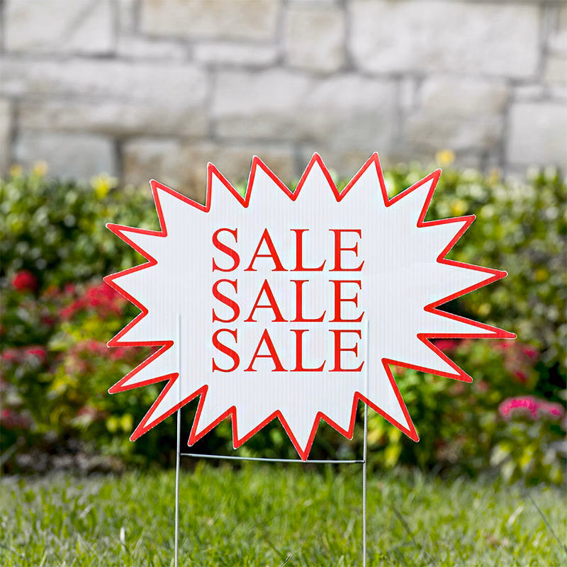 Star Burst Yard Signs