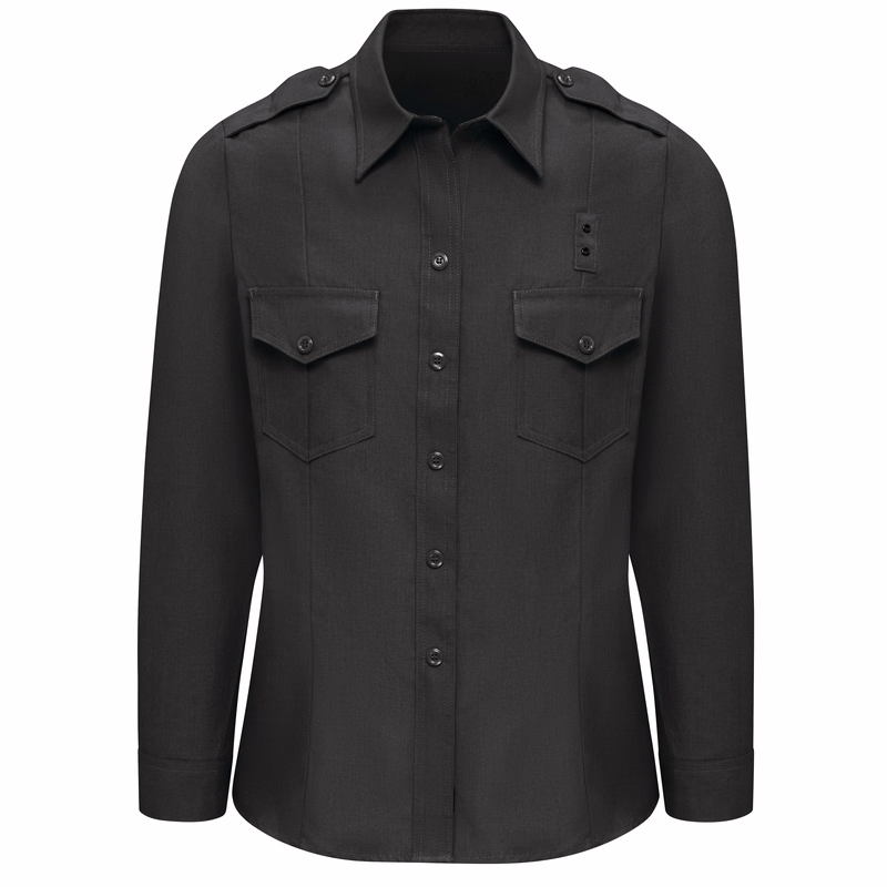 Workrite® Fire Service Women's Classic Long Sleeve Fire Chief Shirt