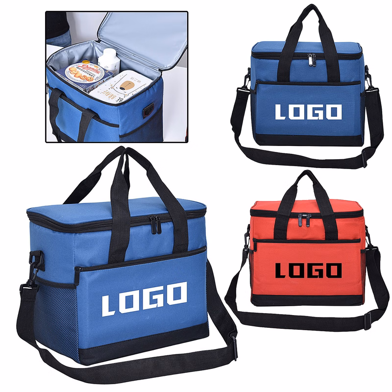 17L Collapsible and Insulated Lunch Bag Cooler Portable Tote