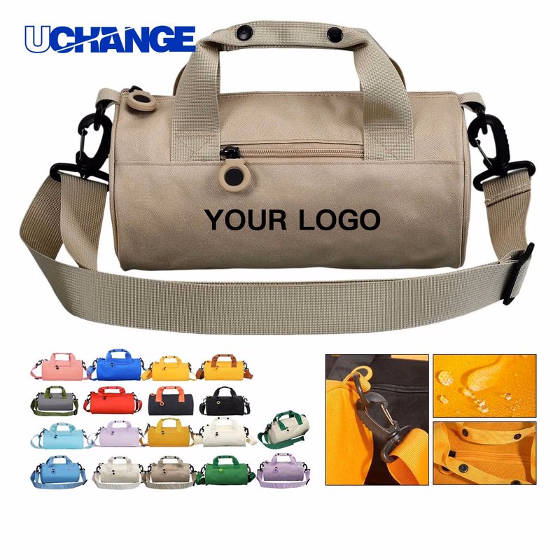 Nylon Gym Bag Duffel Lightweight with Multiple Pockets