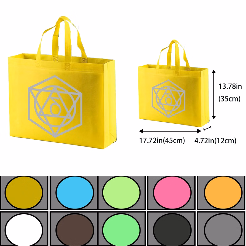 Large size 70 Gram Non-woven Horizontal Handbag