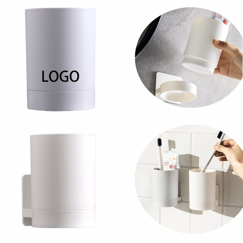 Wall Mounted Mouthwash Cup Set