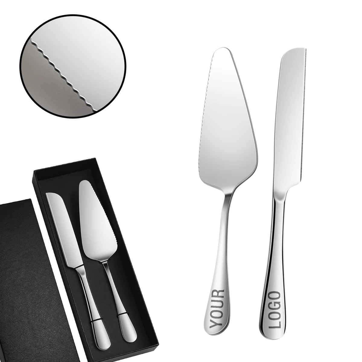 MOQ 10 PCS Cake Knife Gift Set 1