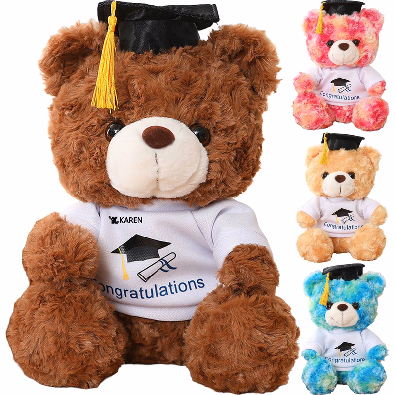 Graduation Plush Bear Toy