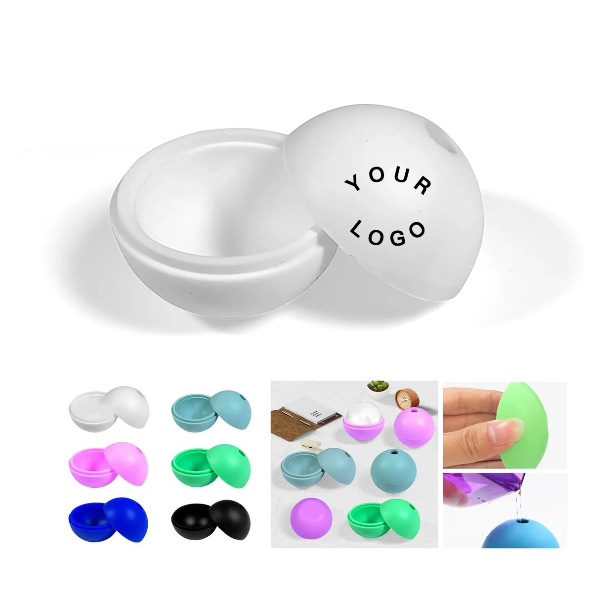 Food Grade Silicone Ice Mold for Whiskey Glasses 1