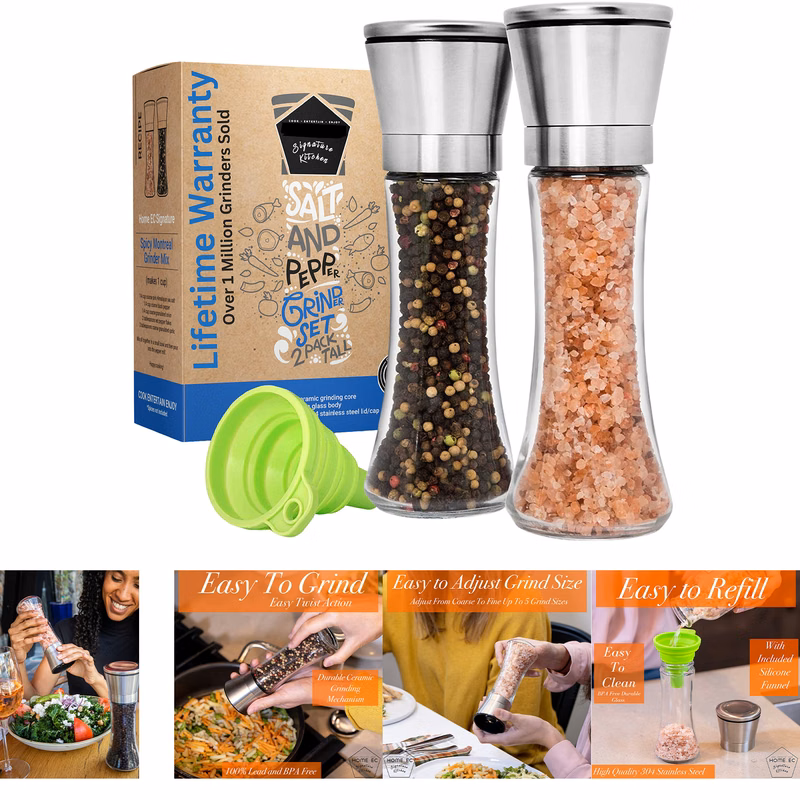Original Salt and Pepper Grinder Set