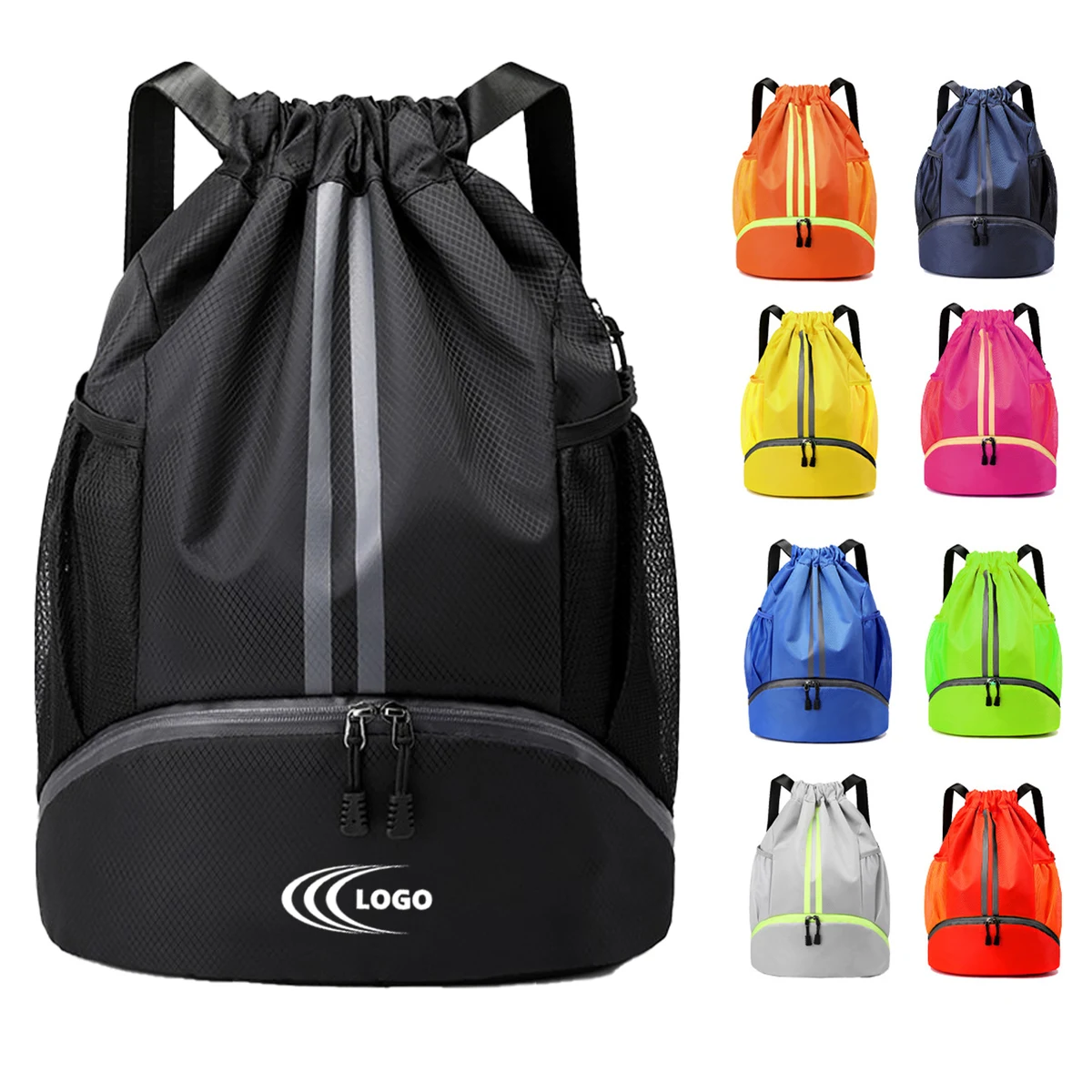 Custom Drawstring Sports Backpack - Lightweight & Versatile 1