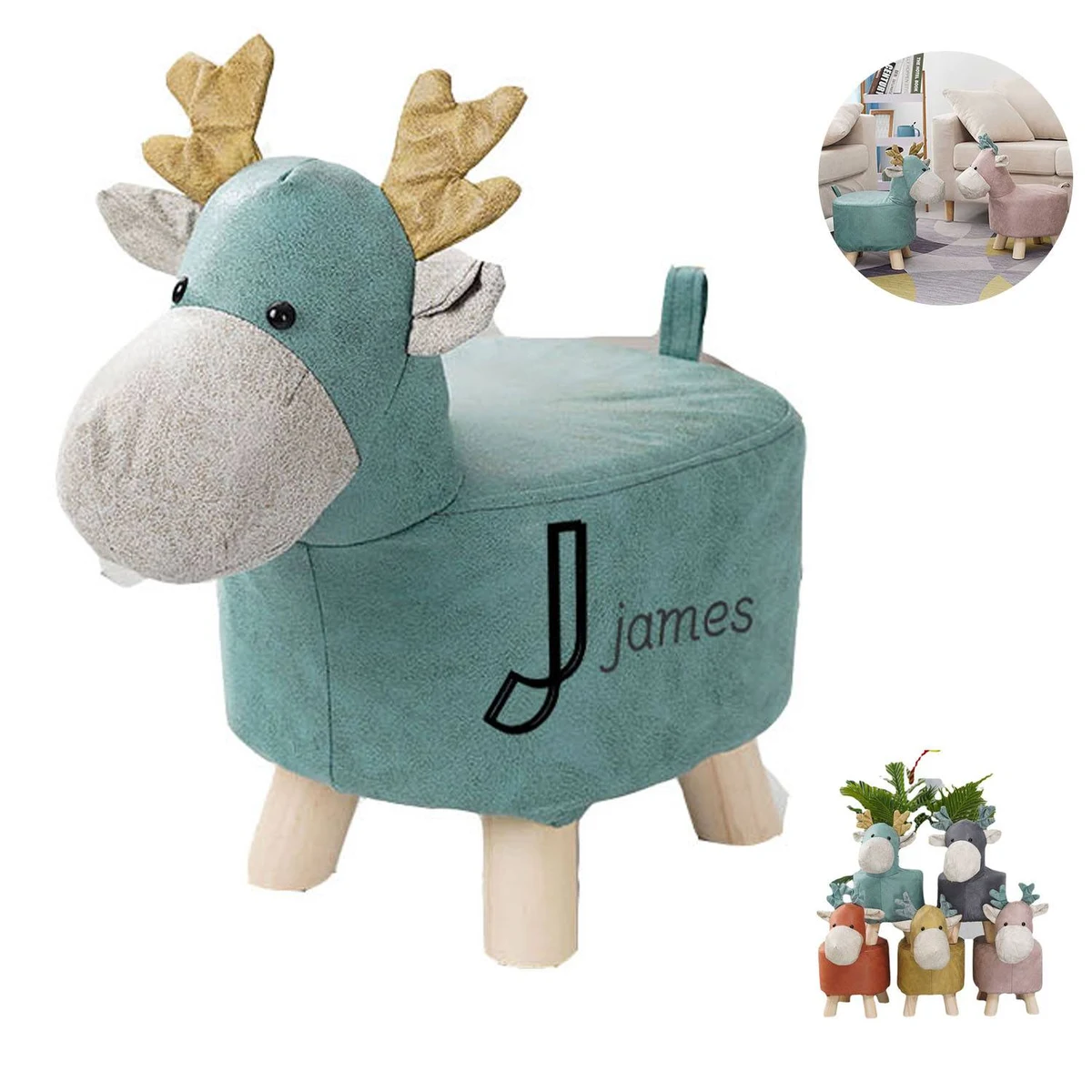 Cute Children Fawn Sofa Stool 1