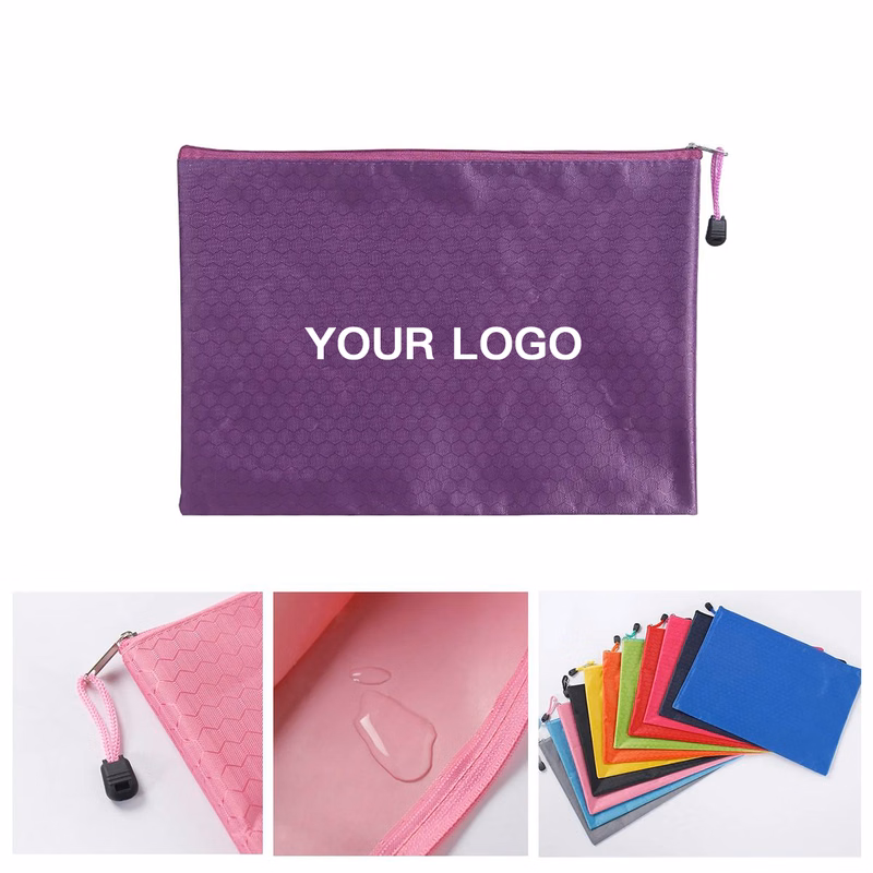 13in Oxford File Pouch with Zipper
