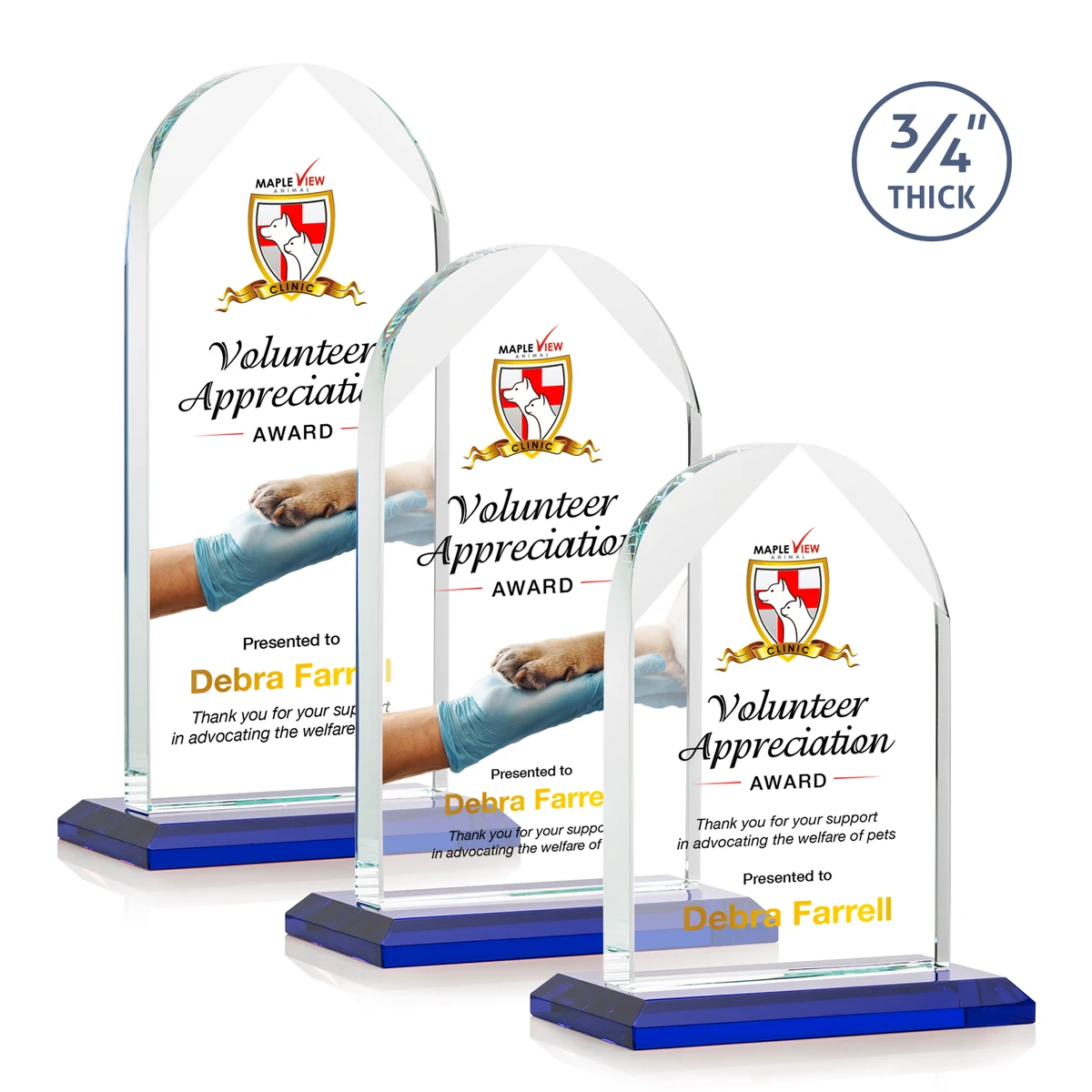Blake VividPrint™ Award - Blue 1